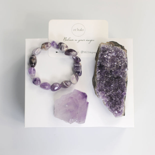 Amethyst Gift Set