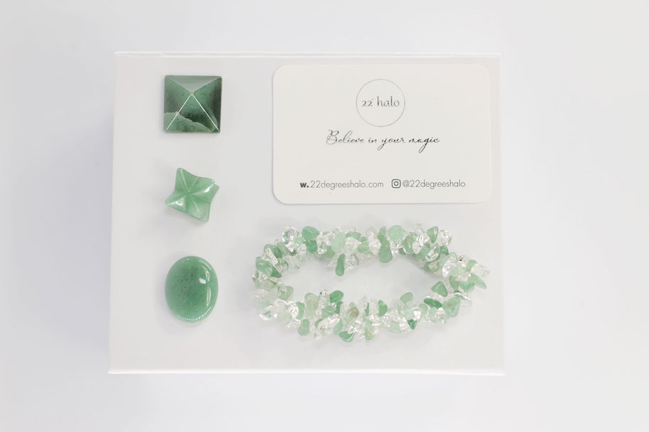 Prosperity Aventurine Crystal Gift Set