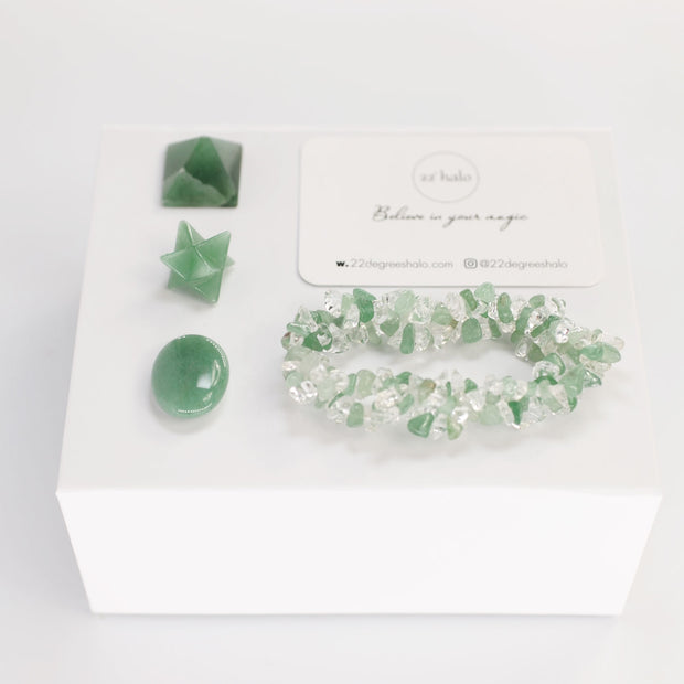 Prosperity Aventurine Crystal Gift Set