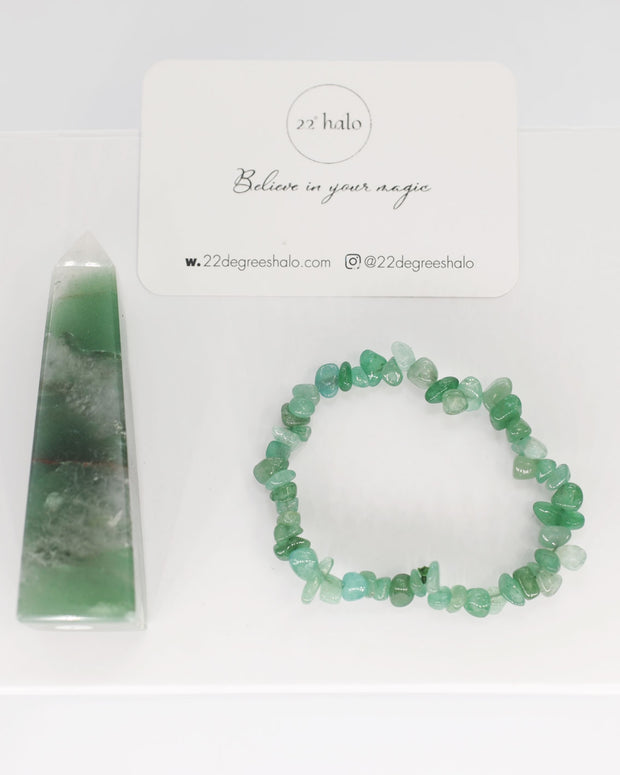 Aventurine Heart Chakra & Abundance Gift Set