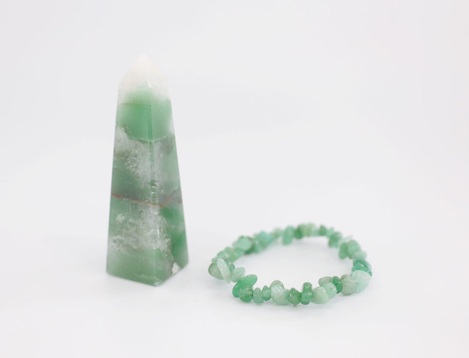 Aventurine Heart Chakra & Abundance Gift Set
