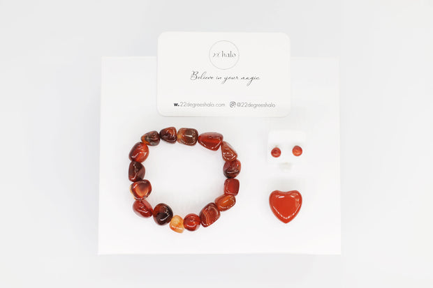 Carnelian Crystal Gift Set