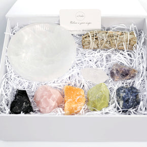 Premium Chakra Healing Crystals Gift Set