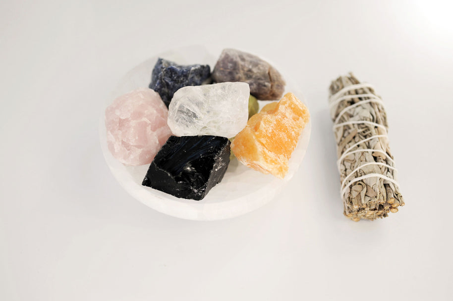 Premium Chakra Healing Crystals Gift Set