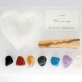 Premium Chakra Healing Stones Complete Set