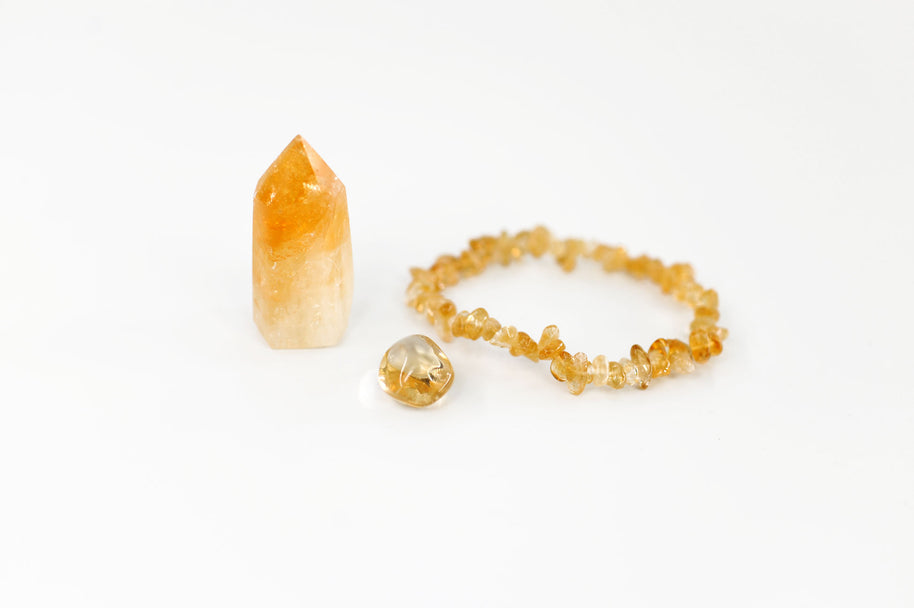 Citrine Crystals Gift Set