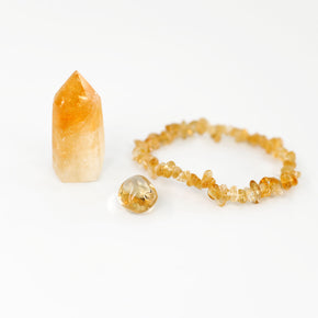 Citrine Crystals Gift Set