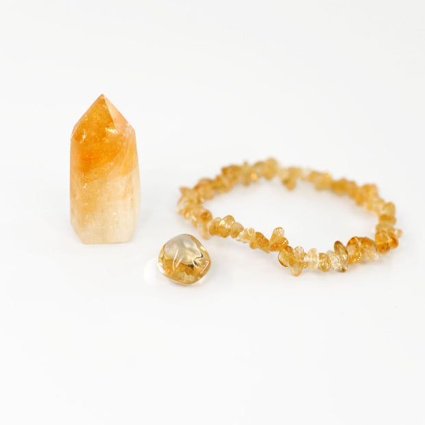 Citrine Crystals Gift Set