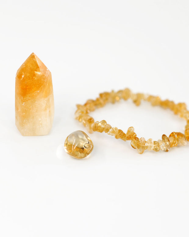 Citrine Crystals Gift Set