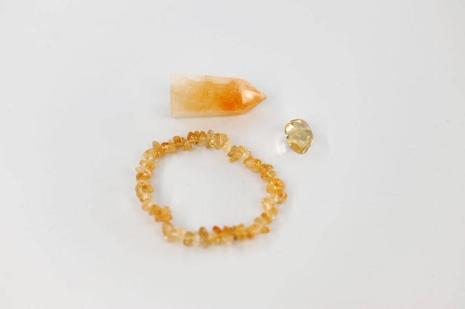 Citrine Crystals Gift Set