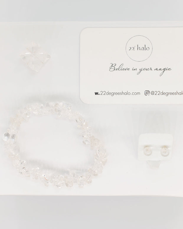 Clear Quartz Crystal Set