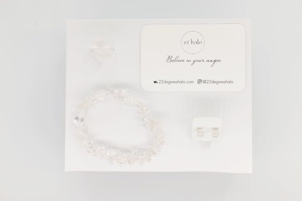 Clear Quartz Crystal Set