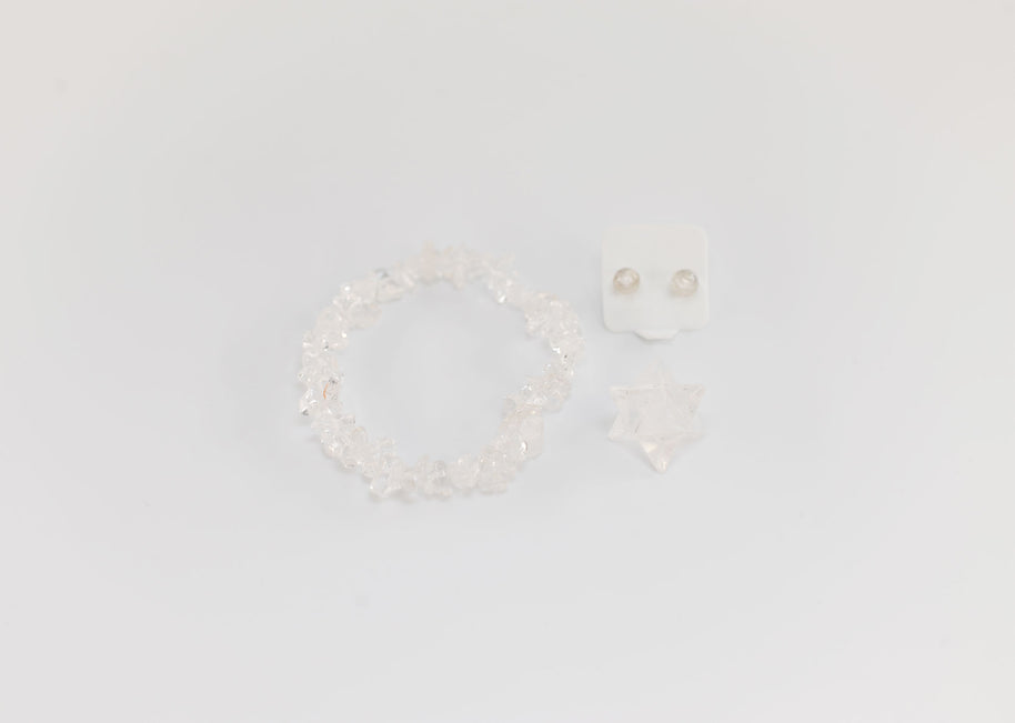Clear Quartz Crystal Set