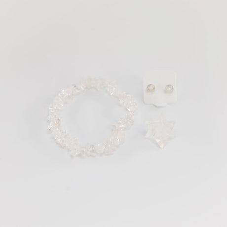 Clear Quartz Crystal Set