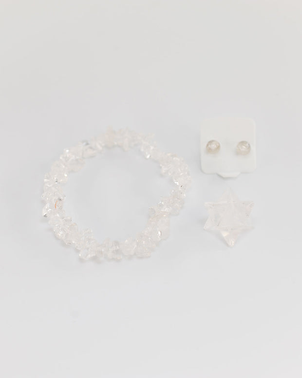 Clear Quartz Crystal Set