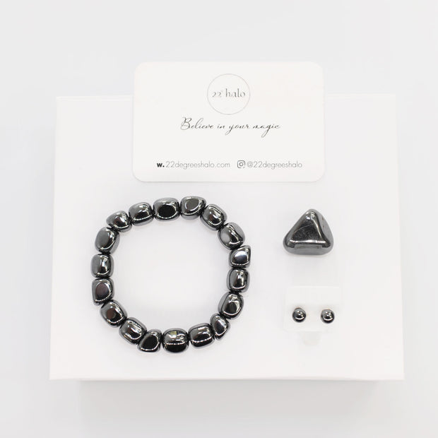 Hematite Crystal Gift Set