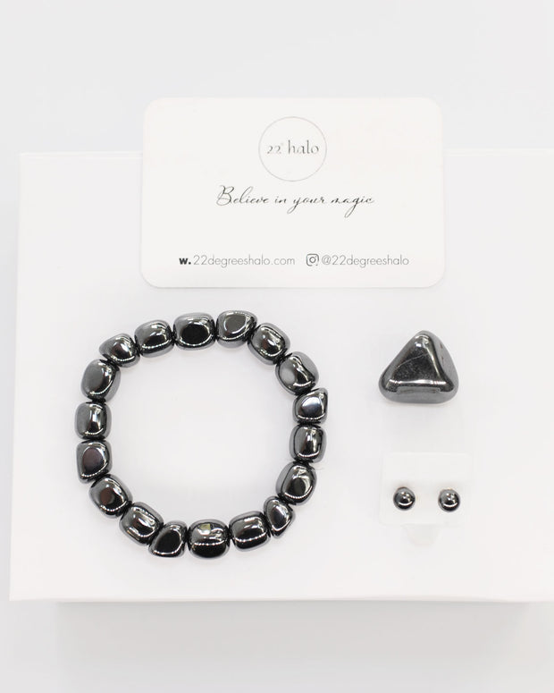 Hematite Crystal Gift Set