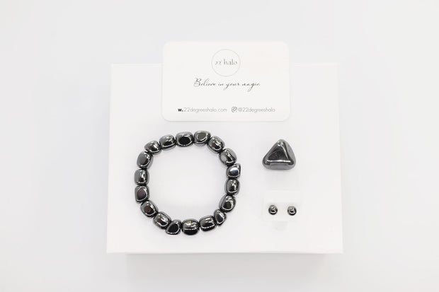 Hematite Crystal Gift Set