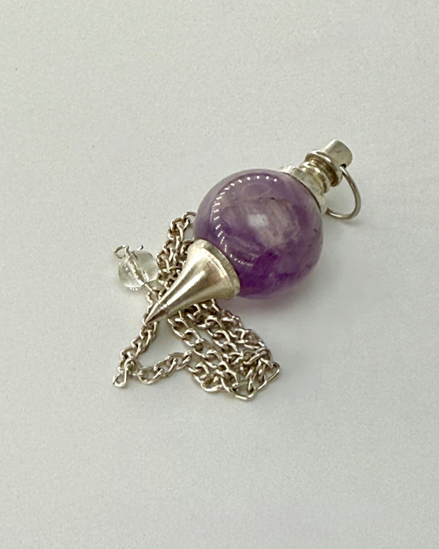 Amethyst Crystal Pendulum