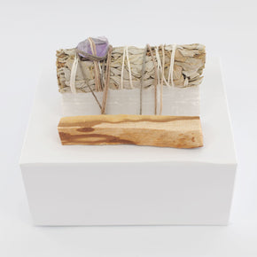 White Sage and Palo Santo Energy Cleansing Kit
