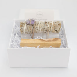 White Sage and Palo Santo Energy Cleansing Kit