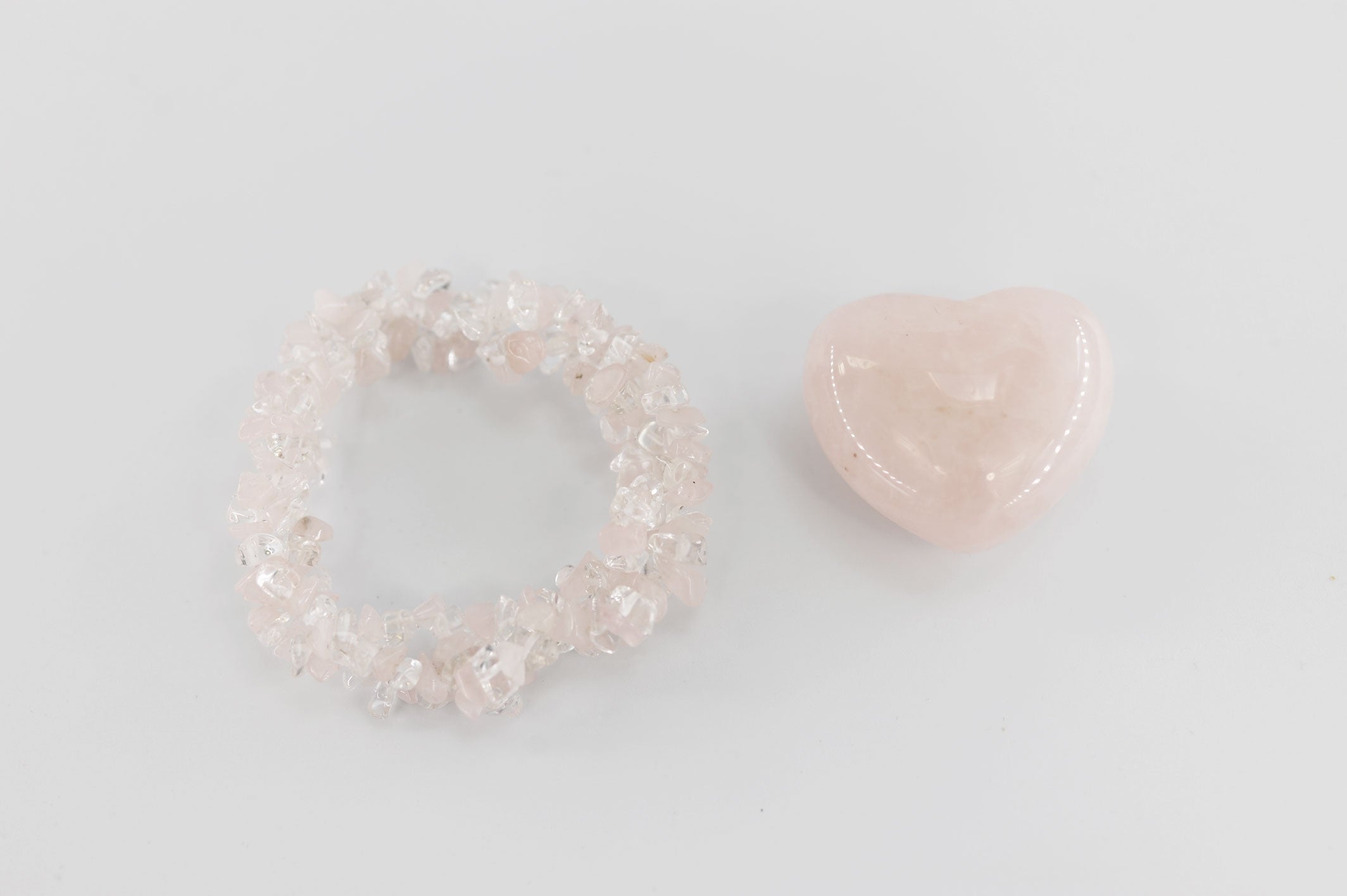 Rose Quartz Love Crystal Set
