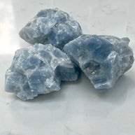 Blue Calcite Chunks