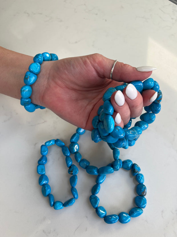 Turquoise Howlite Bracelet