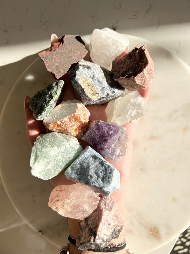 Magical Mixed Rough Crystal Starter Kit