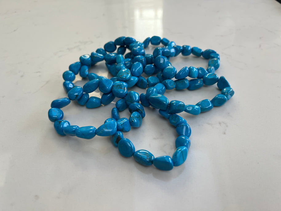 Turquoise Howlite Bracelet